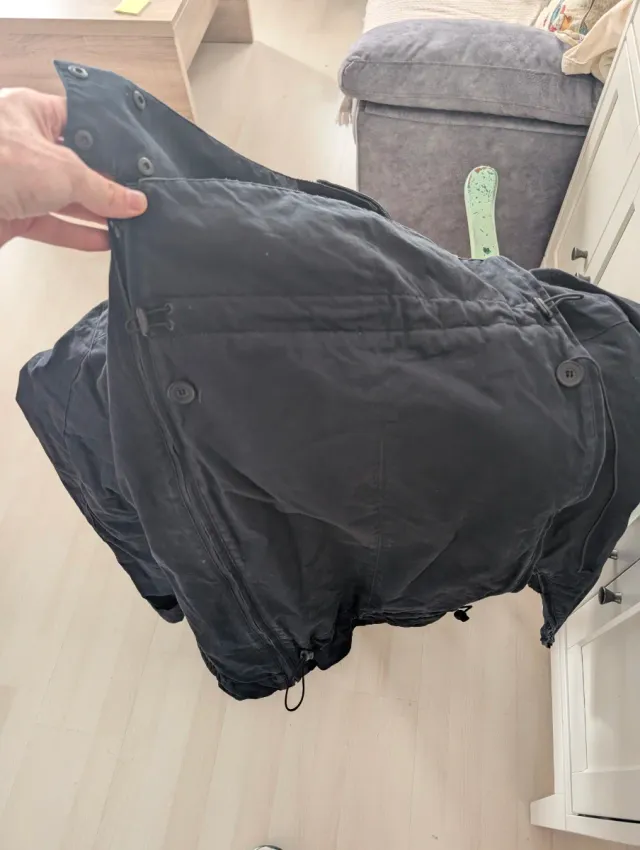 Abrigo porteo MOMAW azul marino talla única