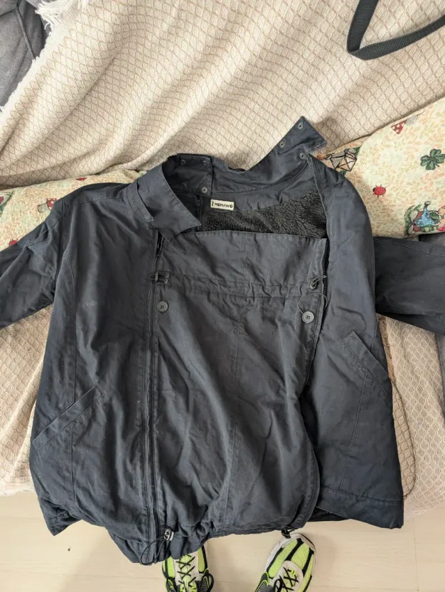 Abrigo porteo MOMAW azul marino talla única