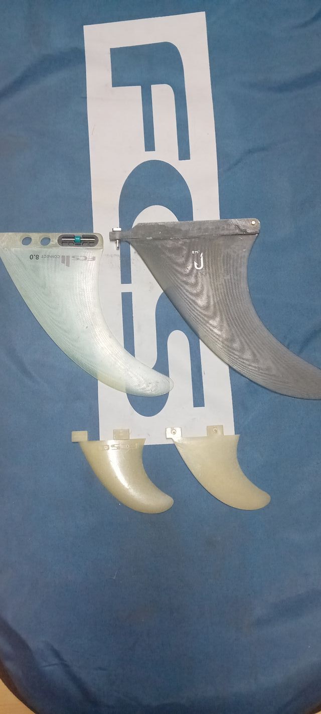 Tabla de surf longboard con accesorios