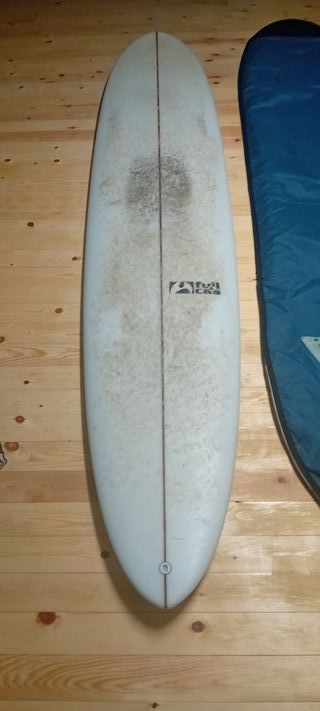 Tabla de surf longboard con accesorios