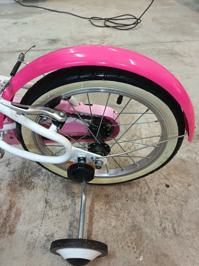 Bicicleta infantil Btwin rosa 16"