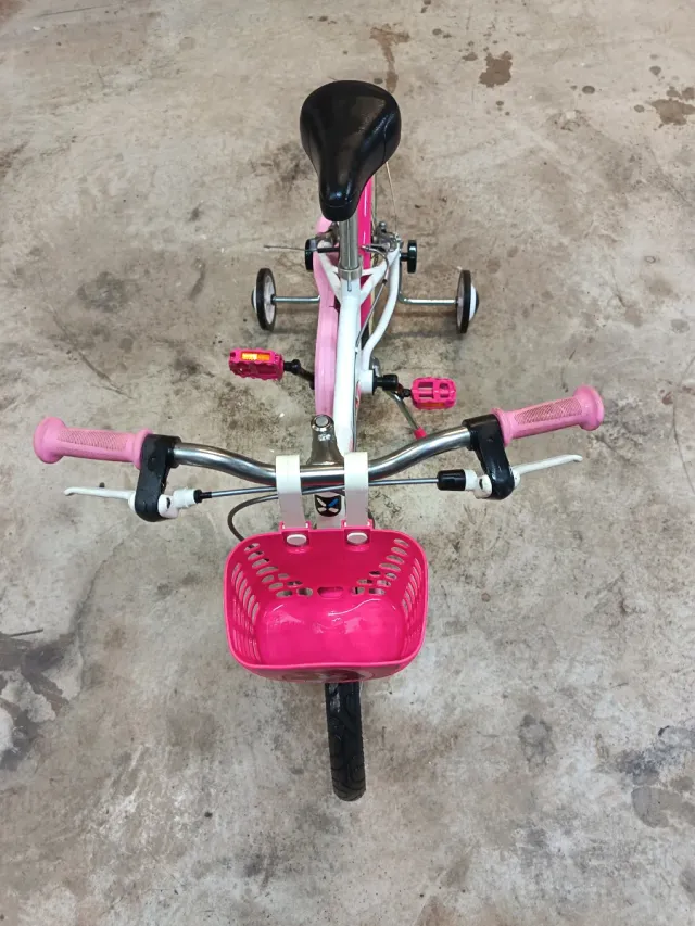Bicicleta infantil Btwin rosa 16"