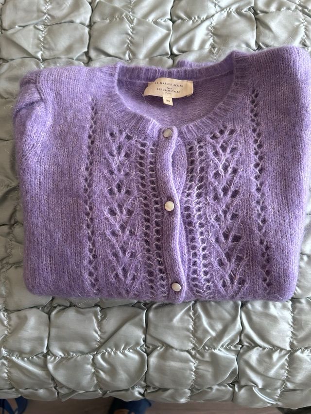 Cárdigan Sézane Morado Talla XS