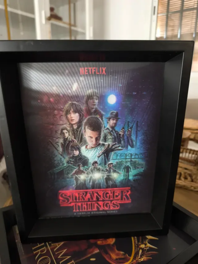 Cuadro 3D Stranger Things Netflix