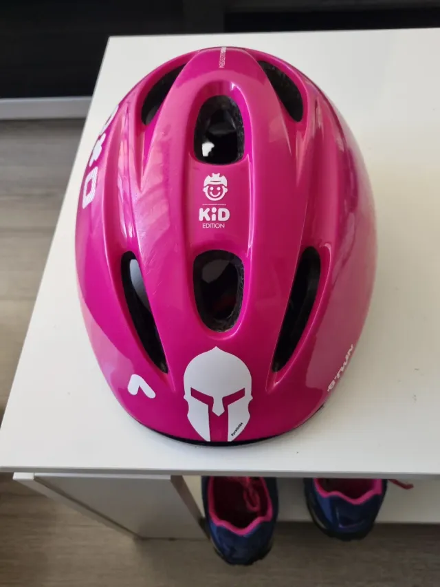 Casco Bicicleta Infantil Rosa