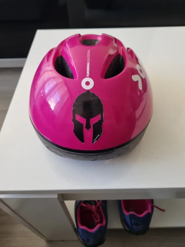 Casco Bicicleta Infantil Rosa