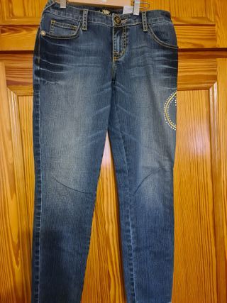 Pantalón Baby Phat Talla 38 Vaquero