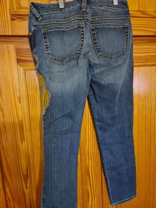 Pantalón Baby Phat Talla 38 Vaquero