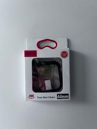 Protector Apple Watch 44mm negro/azul