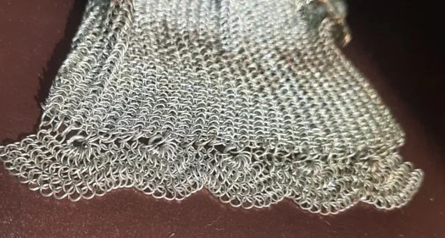 Antico Portamonete in maglia metallica