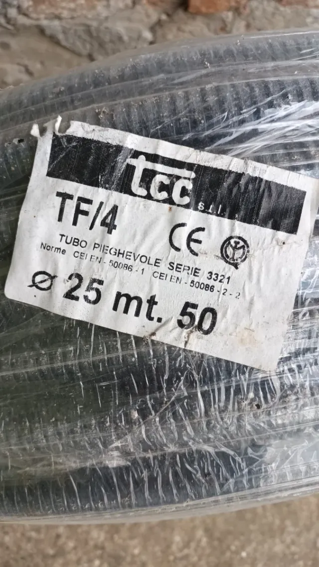 TUBO TCC MT.50 PER INSTALLAZIONI ELETTRICHE
