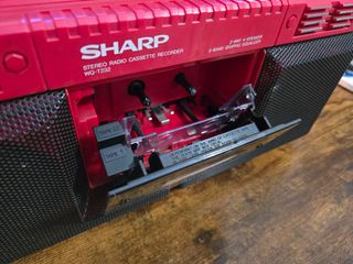 Radio Sharp Boombox WQ-T232 Doble Cassette