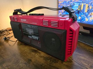 Radio Sharp Boombox WQ-T232 Doble Cassette