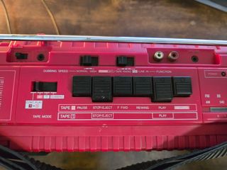 Radio Sharp Boombox WQ-T232 Doble Cassette