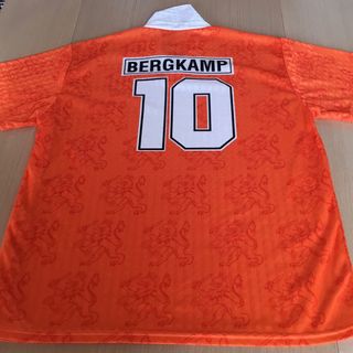 Camiseta vintage Bergkamp Holanda.