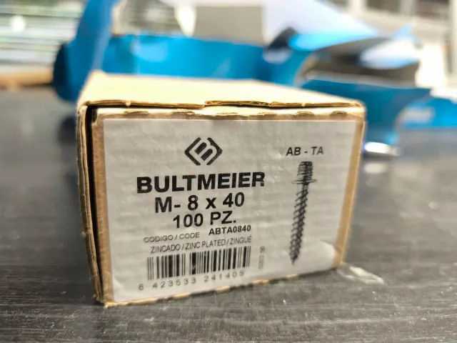 Tirafondo Abrazadera 8x40