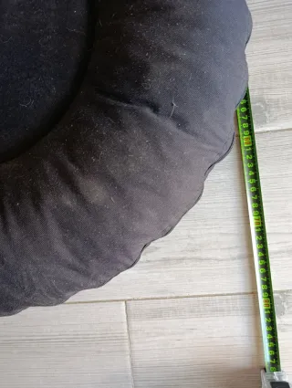 Cama para perro grande ovalada