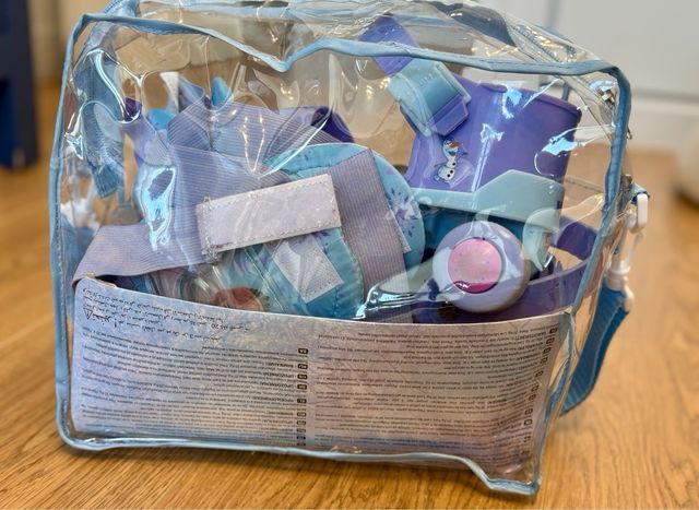 Patines Frozen Ajustables Talla 22-29 Protectores