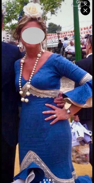 Traje Flamenca Feria de Abril de Sevilla