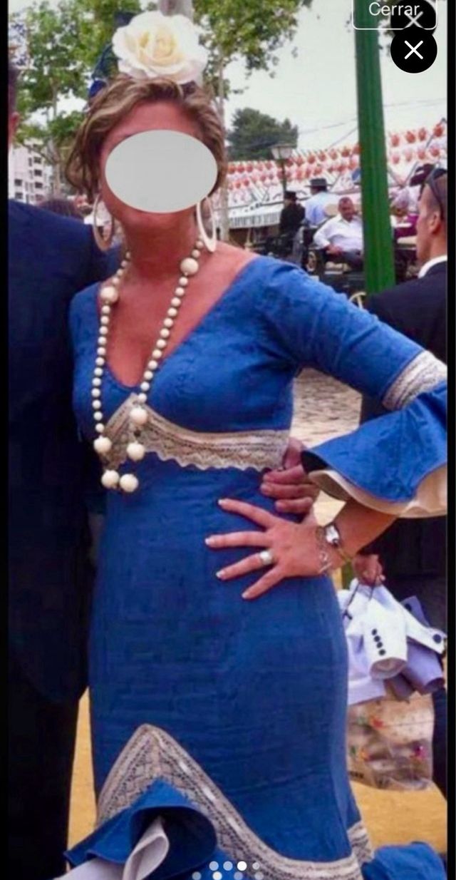 Traje Flamenca Feria de Abril de Sevilla