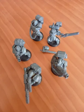 Escuadra Devastadores Marines Espaciales Warhammer