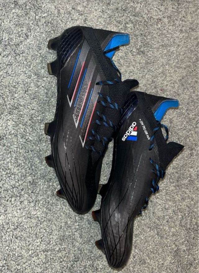 Botas de fútbol Adidas Negras Talla X