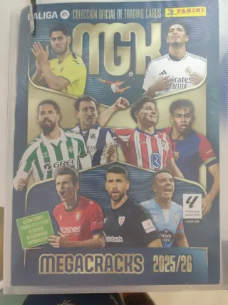 Colección cartas Megacracks 2025/26