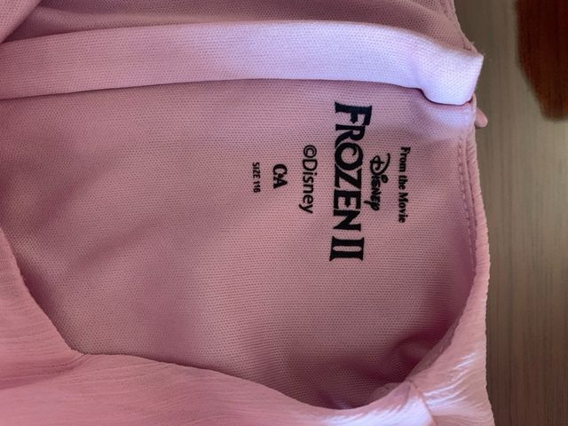 Vestido Frozen Niña Rosa