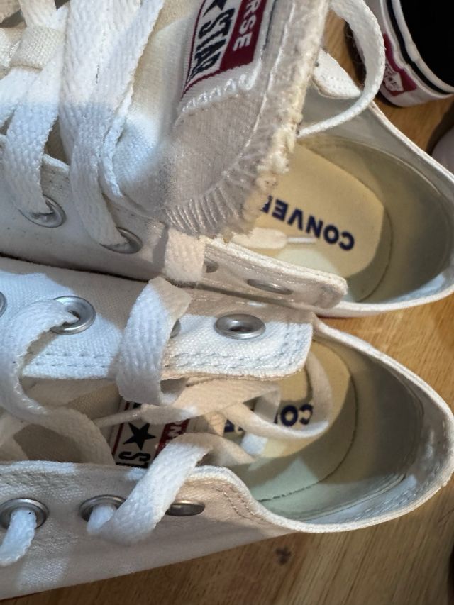 Converse Blancas Talla 38