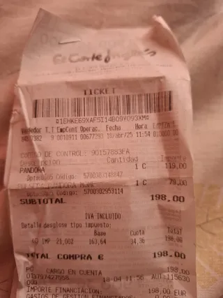 Pulsera eslabones con 2 colgantes