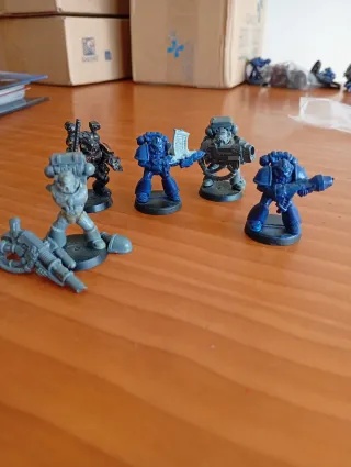 Escuadra Marines Espaciales Warhammer 40k