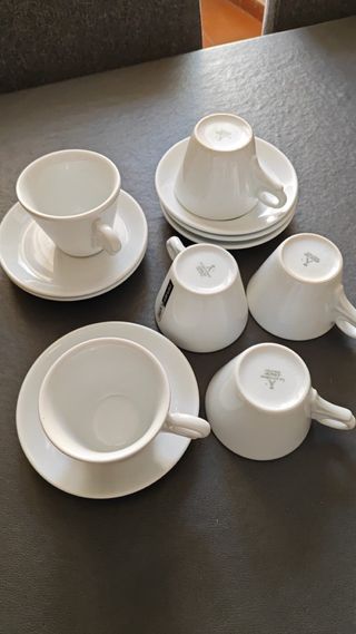Servizio Tè Porcellana Bianca