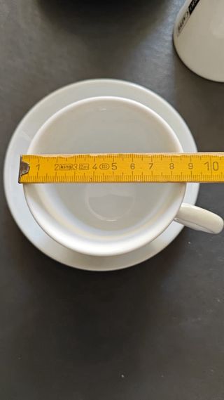 Servizio Tè Porcellana Bianca