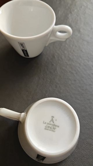 Servizio Tè Porcellana Bianca