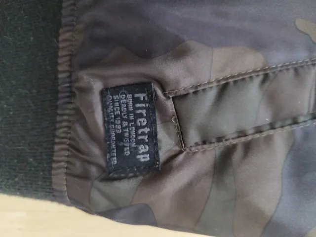 Chaqueta bomber Firetrap L camuflaje