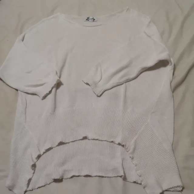 Jersey blanco talla única