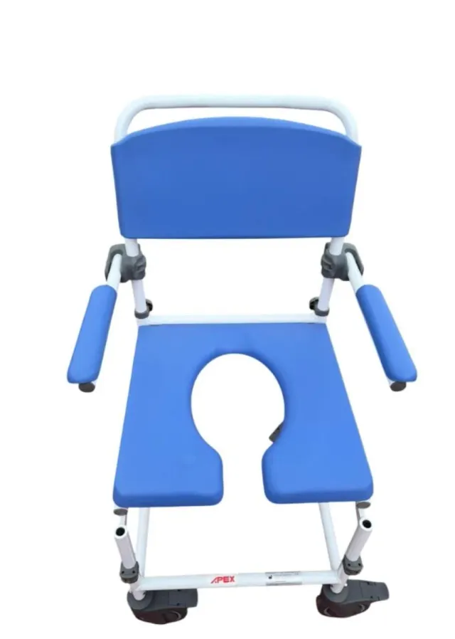 Silla de ducha con ruedas