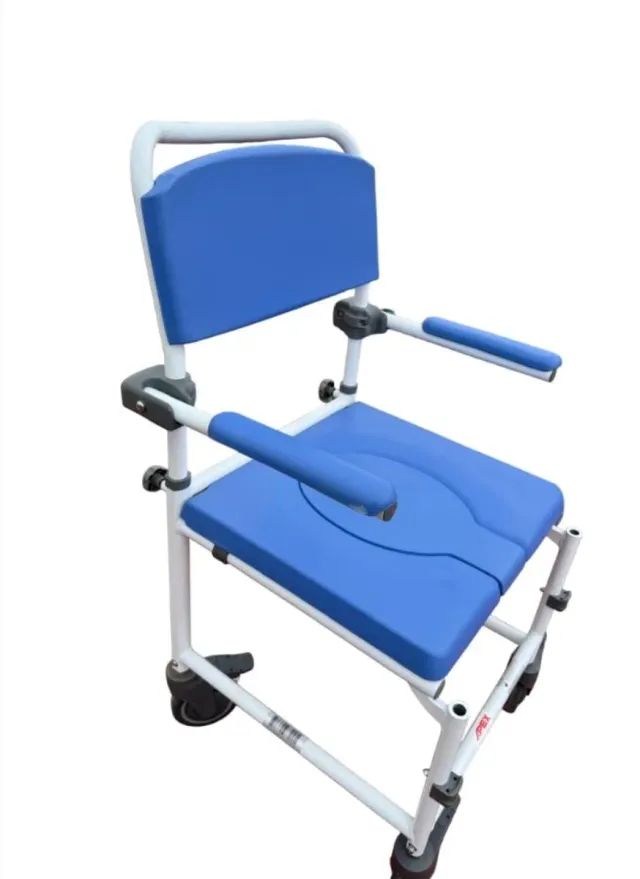 Silla de ducha con ruedas