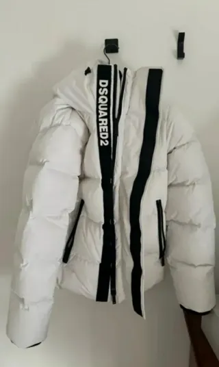 Piumino Dsquared2 Bianco