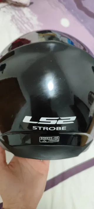 Casco Modular LS2 FF325 Strobe Negro