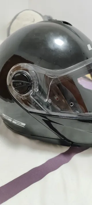 Casco Modular LS2 FF325 Strobe Negro