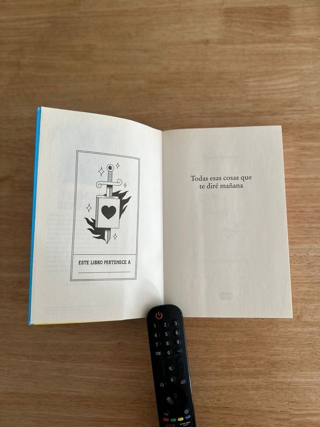 Todas esas cosas que te diré mañana / Everythin...