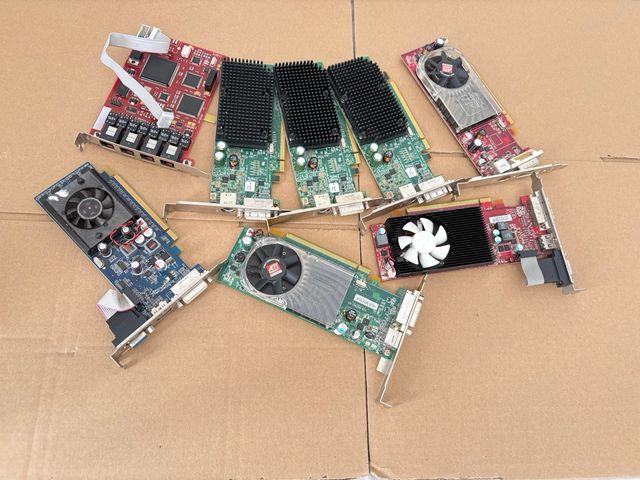 Lote 8 Tarjetas Gráficas y Tarjeta PCI