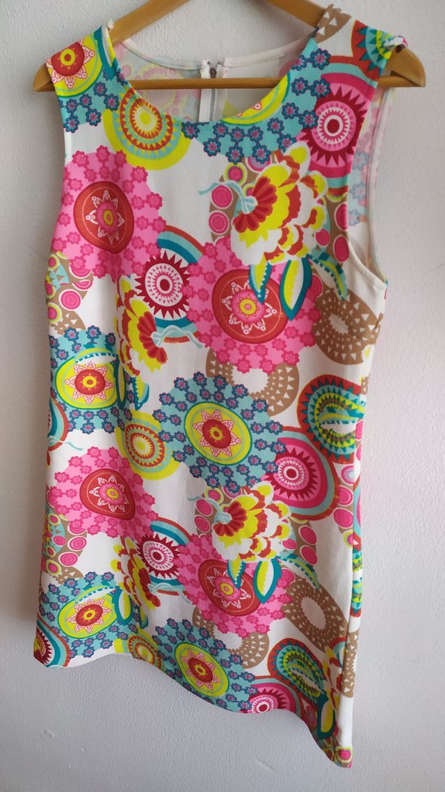 Vestido estampado verano mujer