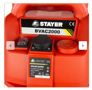 Aspiradora Profesional Stayer 2000w