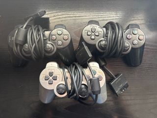 3 Mandos PS2 Sony LEER