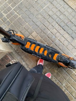 Patinete eléctrico Zcougar naranja