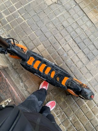 Patinete eléctrico Zcougar naranja