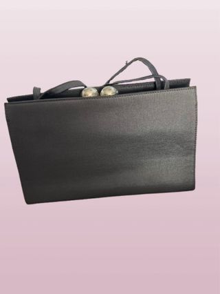 Borsetta elegante grigia/argento