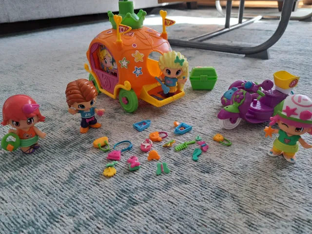 Pack Pin y Pons: Carroza, Moto y Accesorios